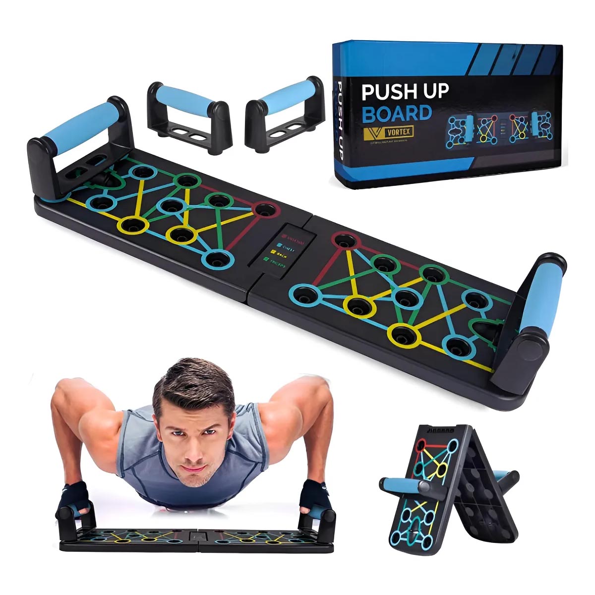 Miniatura 6 de Tablero Push Up Lagartijas Flexiones